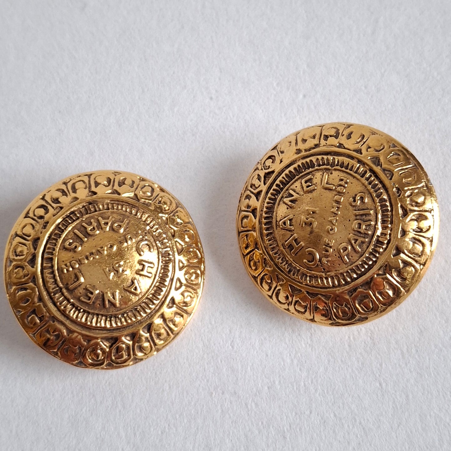 Vintage 31 Rue Cambon Paris Earrings by Chanel