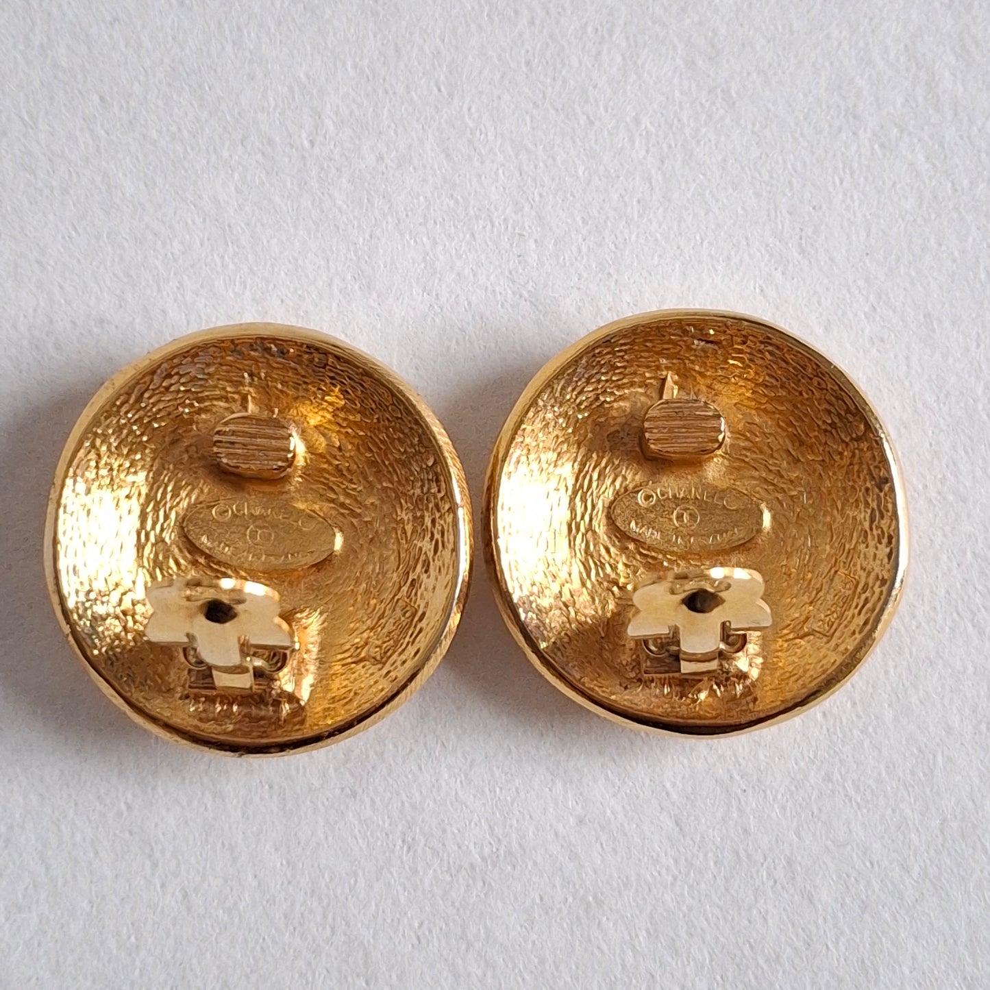 Vintage 31 Rue Cambon Paris Earrings by Chanel