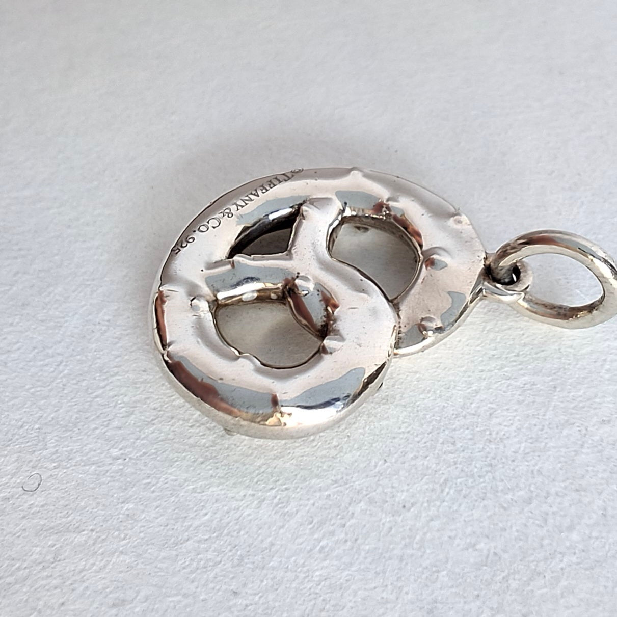Tiffany & Co Sterling Silver Pretzel Charm