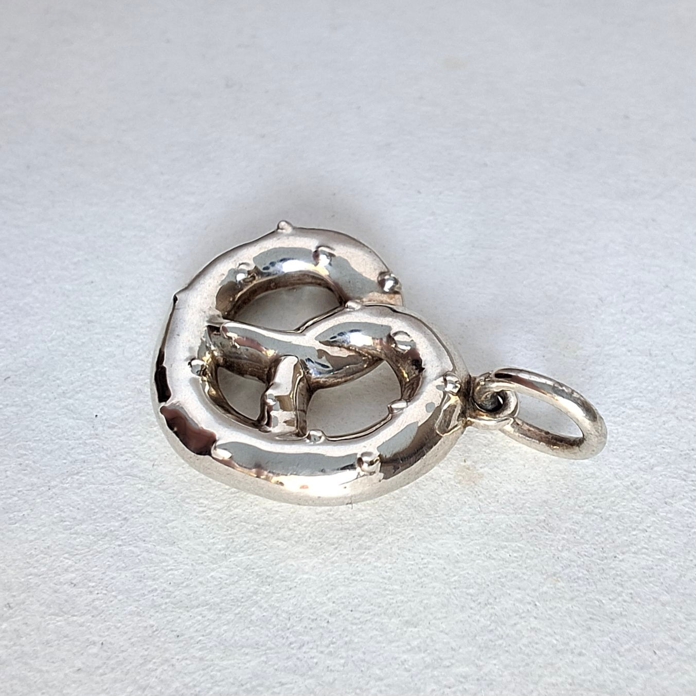 Tiffany & Co Sterling Silver Pretzel Charm