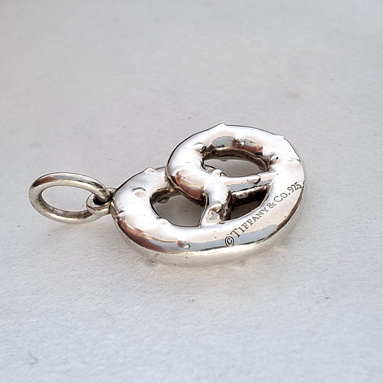 Tiffany & Co Sterling Silver Pretzel Charm