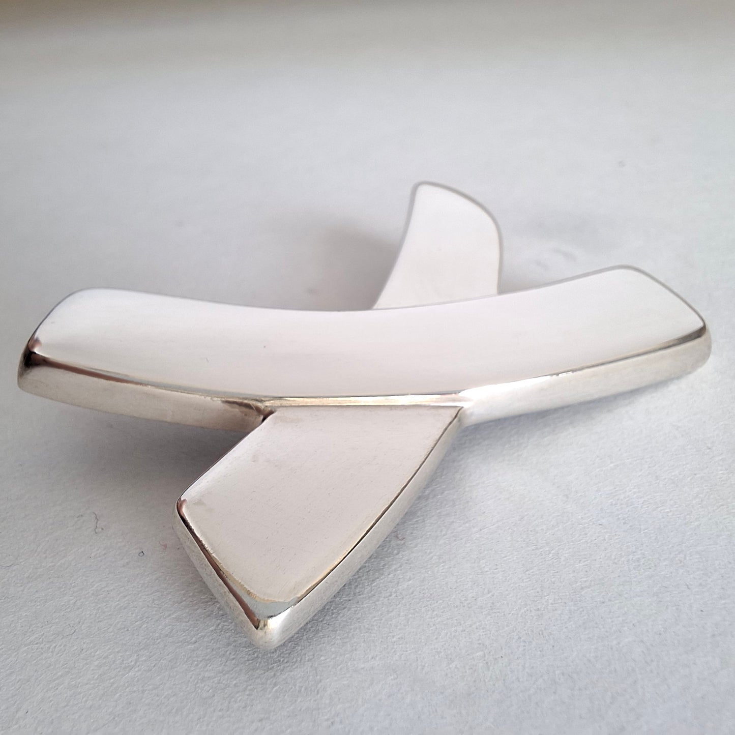 Vintage Paloma Picasso Graffiti X Pin Brooch in Hallmarked 925 Sterling Silver