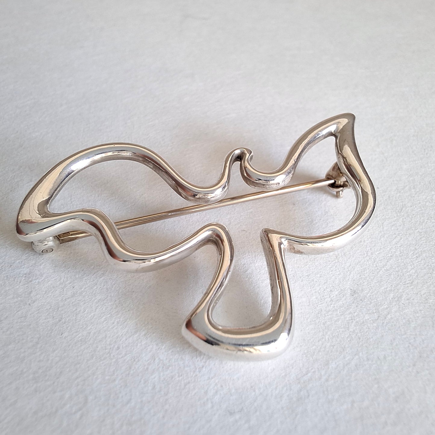 Paloma Picasso Dove Brooch in 925 Sterling Silver
