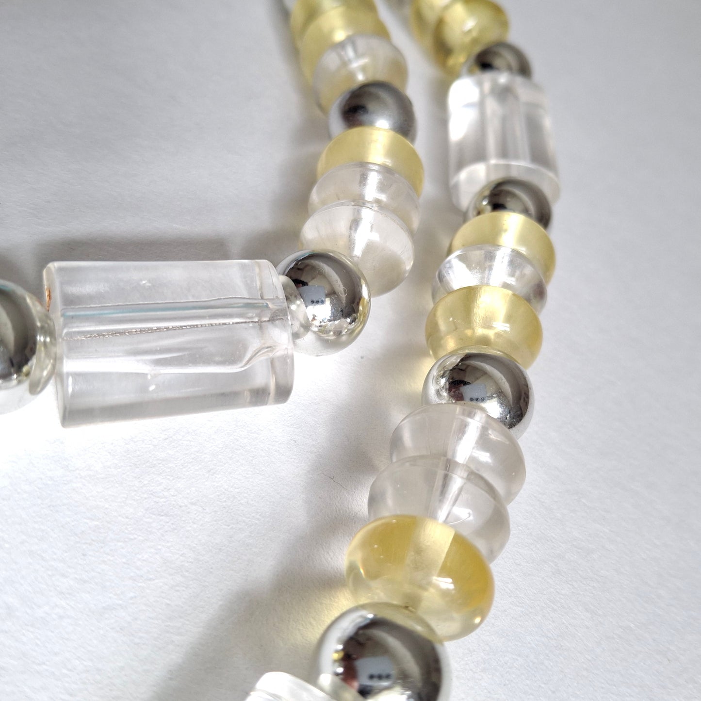 Vintage Yves Saint Laurent YSL Lucite Necklace