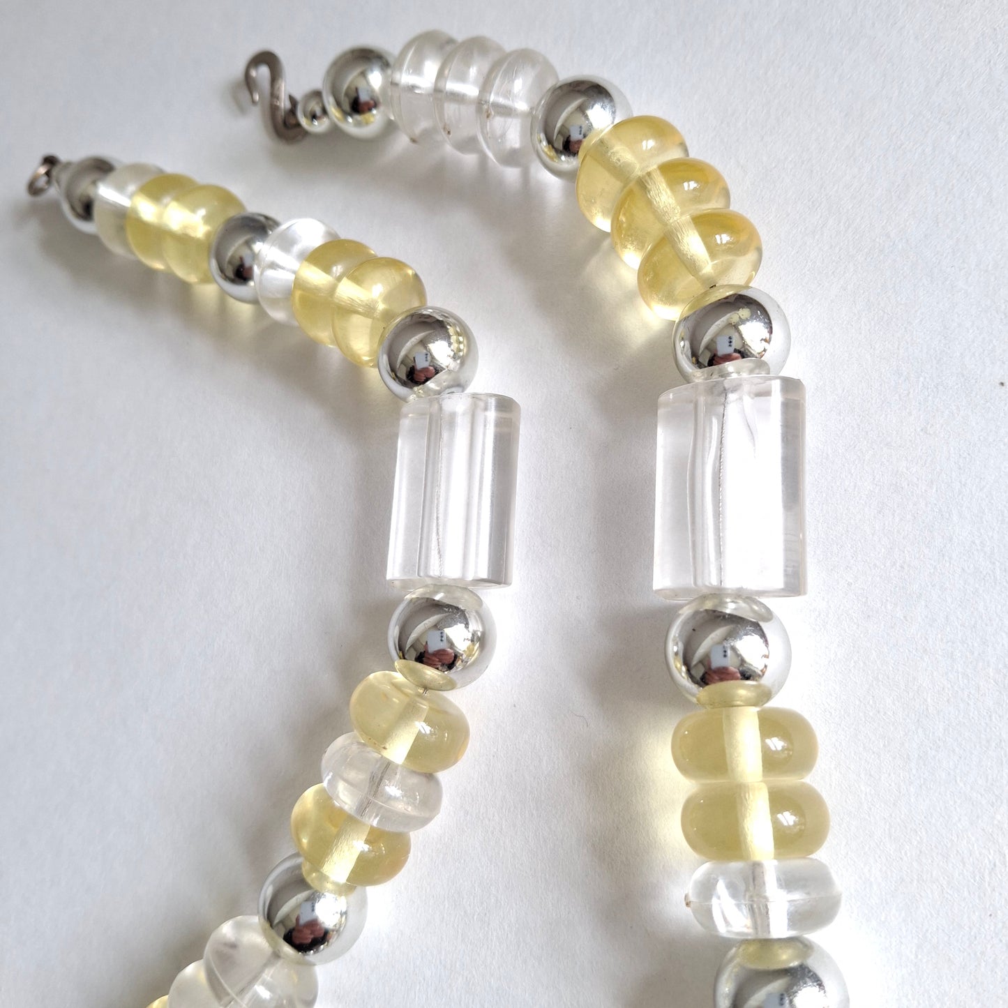 Vintage Yves Saint Laurent YSL Lucite Necklace