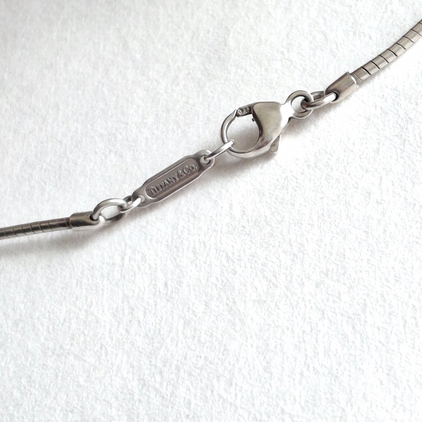 Vintage Sterling Silver Tiffany & Co Etoile Necklace with Peridot Sapphire and Tourmaline set in 18k Gold