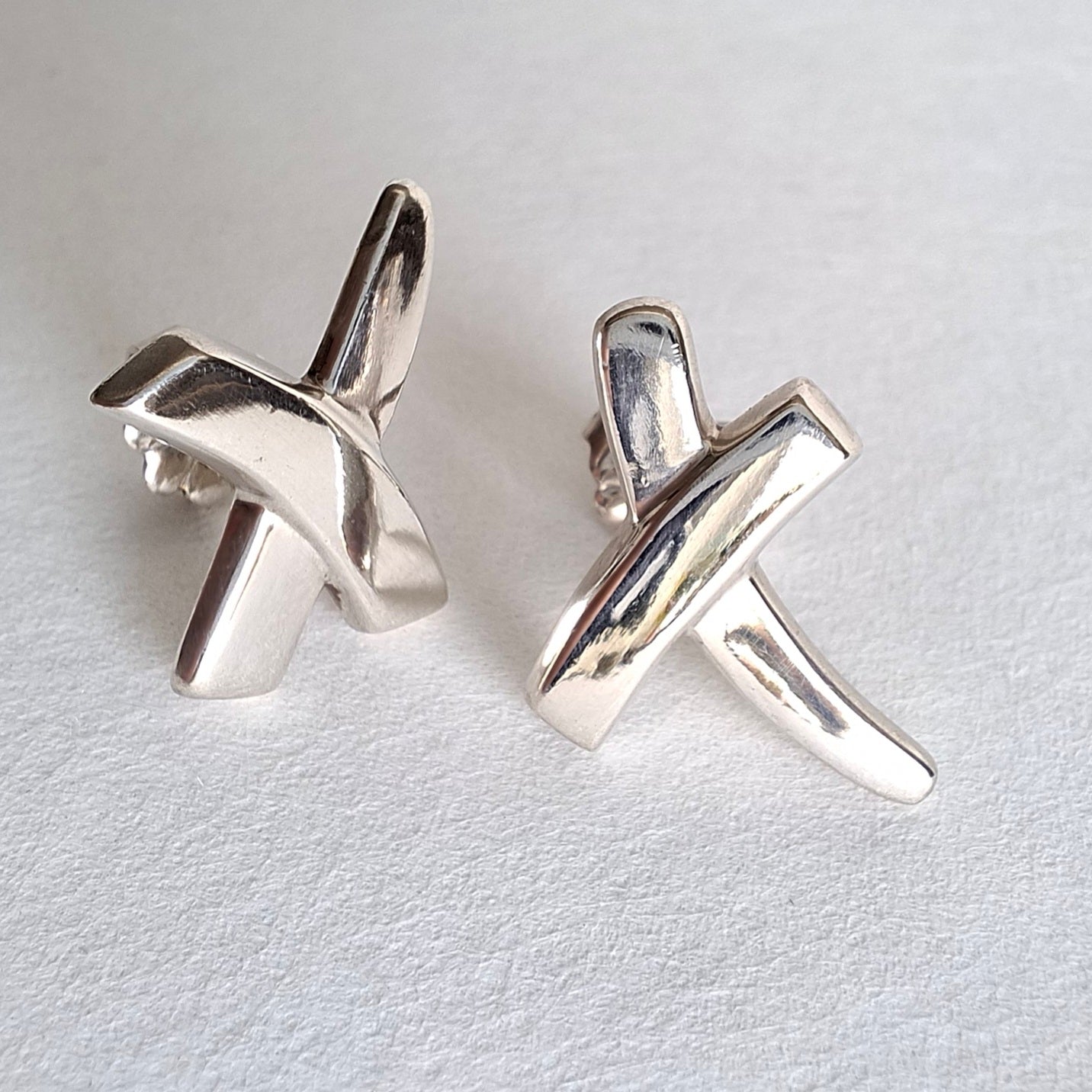 Vintage Graffiti X Earrings by Paloma Picasso for Tiffany & Co