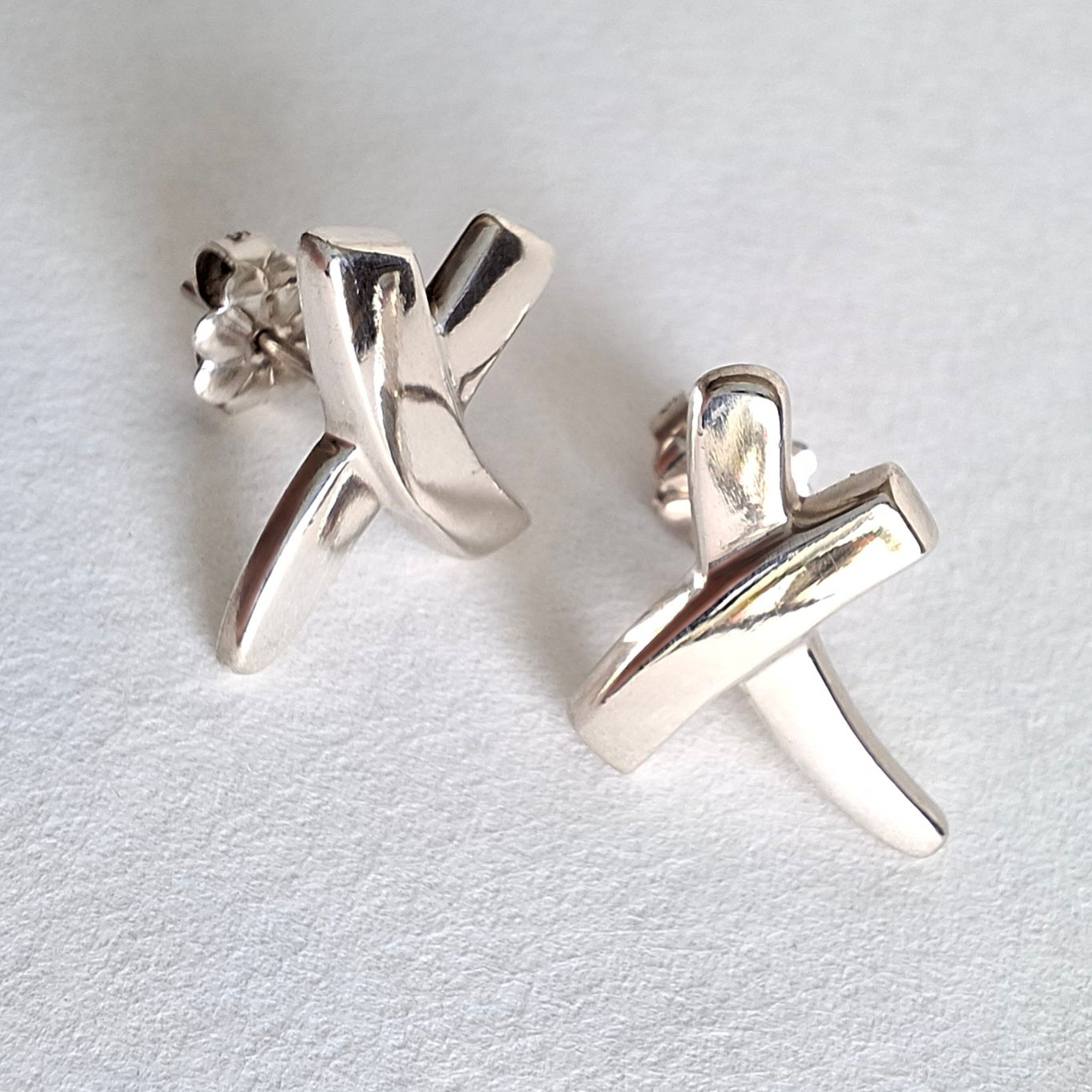 Vintage Graffiti X Earrings by Paloma Picasso for Tiffany & Co