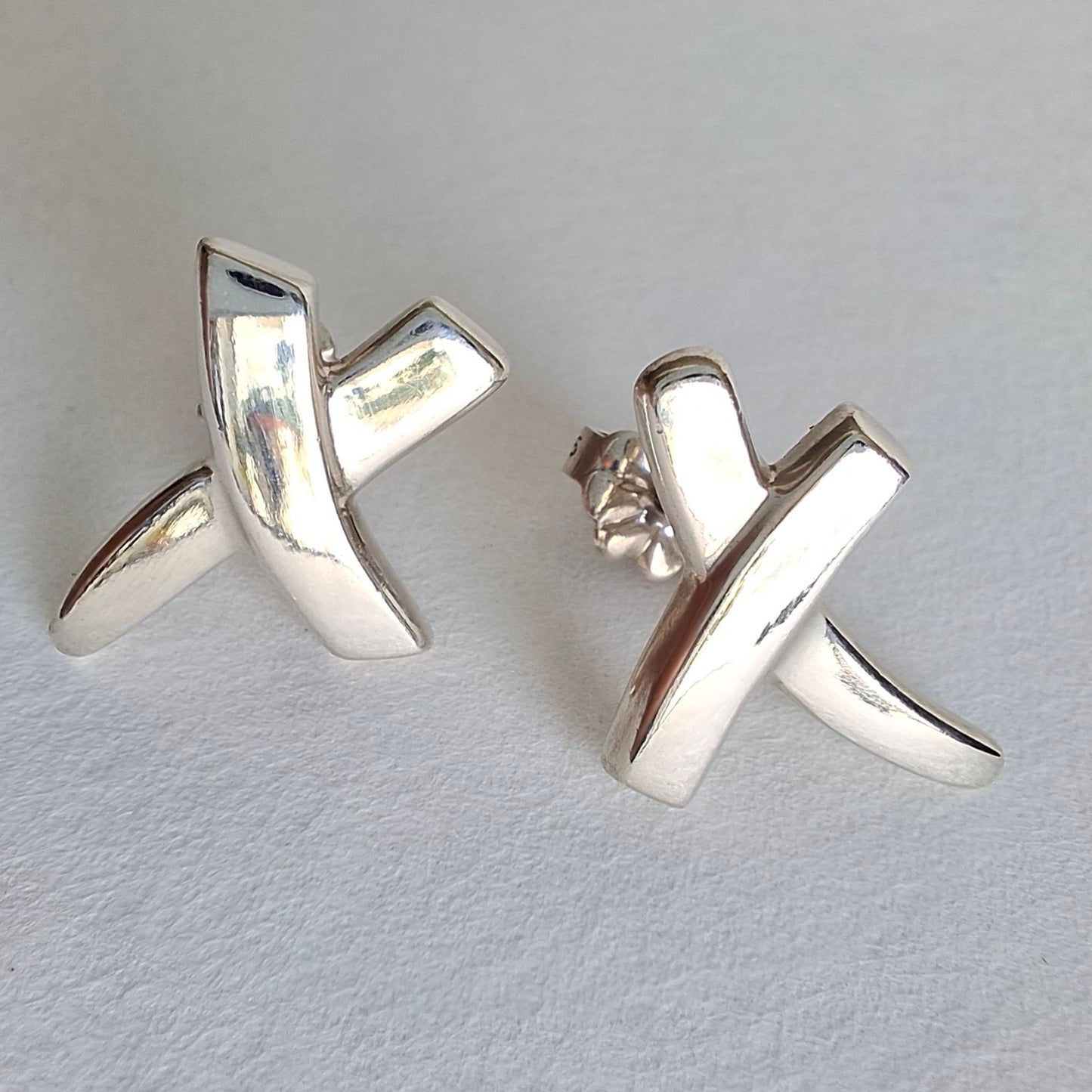 Vintage Graffiti X Earrings by Paloma Picasso for Tiffany & Co