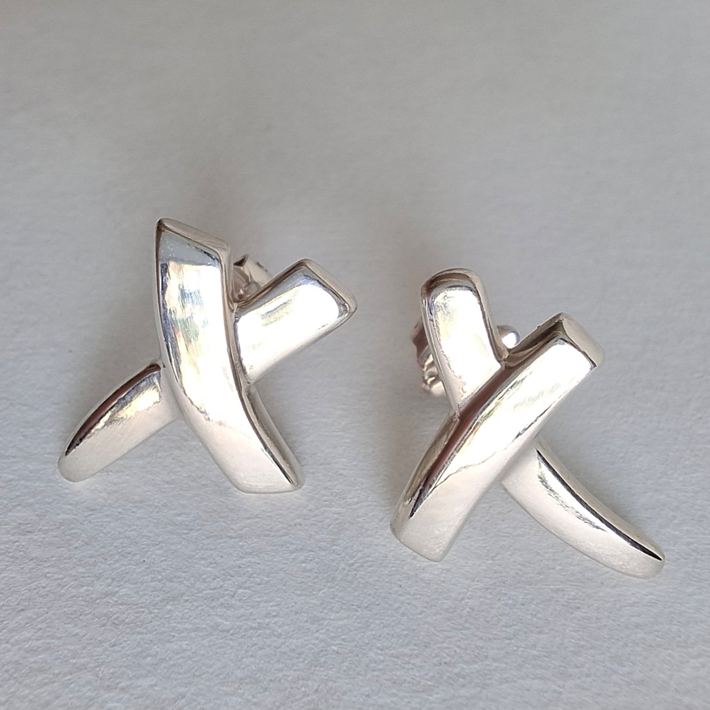 Vintage Graffiti X Earrings by Paloma Picasso for Tiffany & Co