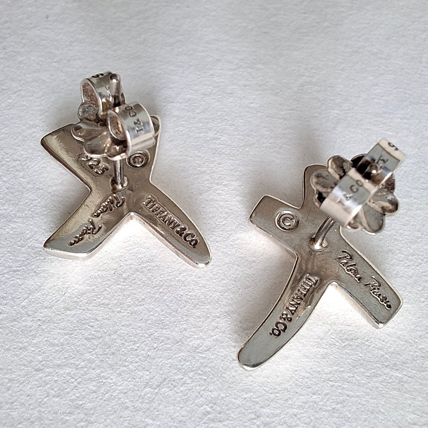 Vintage Graffiti X Earrings by Paloma Picasso for Tiffany & Co