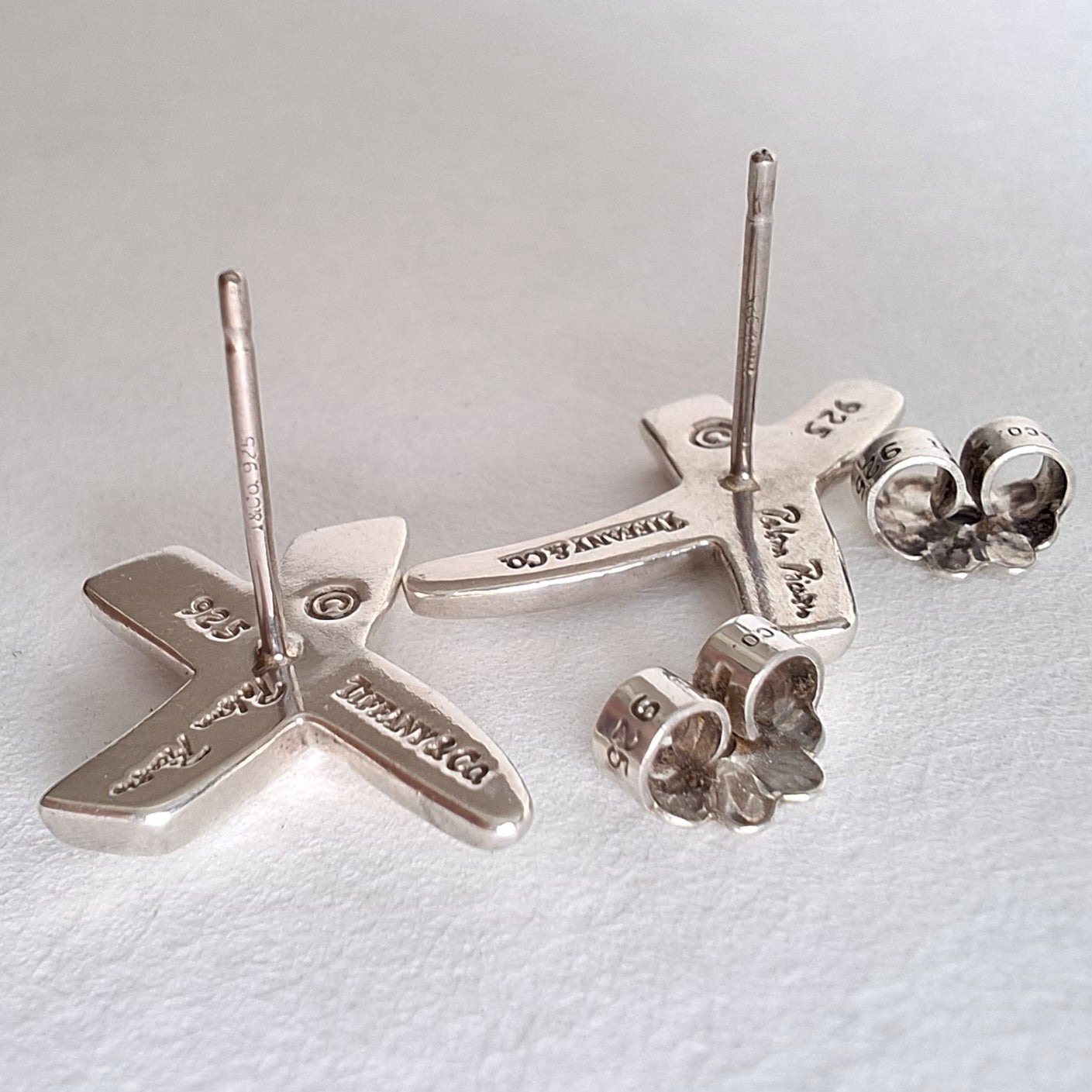 Vintage Graffiti X Earrings by Paloma Picasso for Tiffany & Co