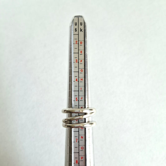 Vintage Tiffany & Co Zig Zag Ring in Hallmarked Sterling Silver