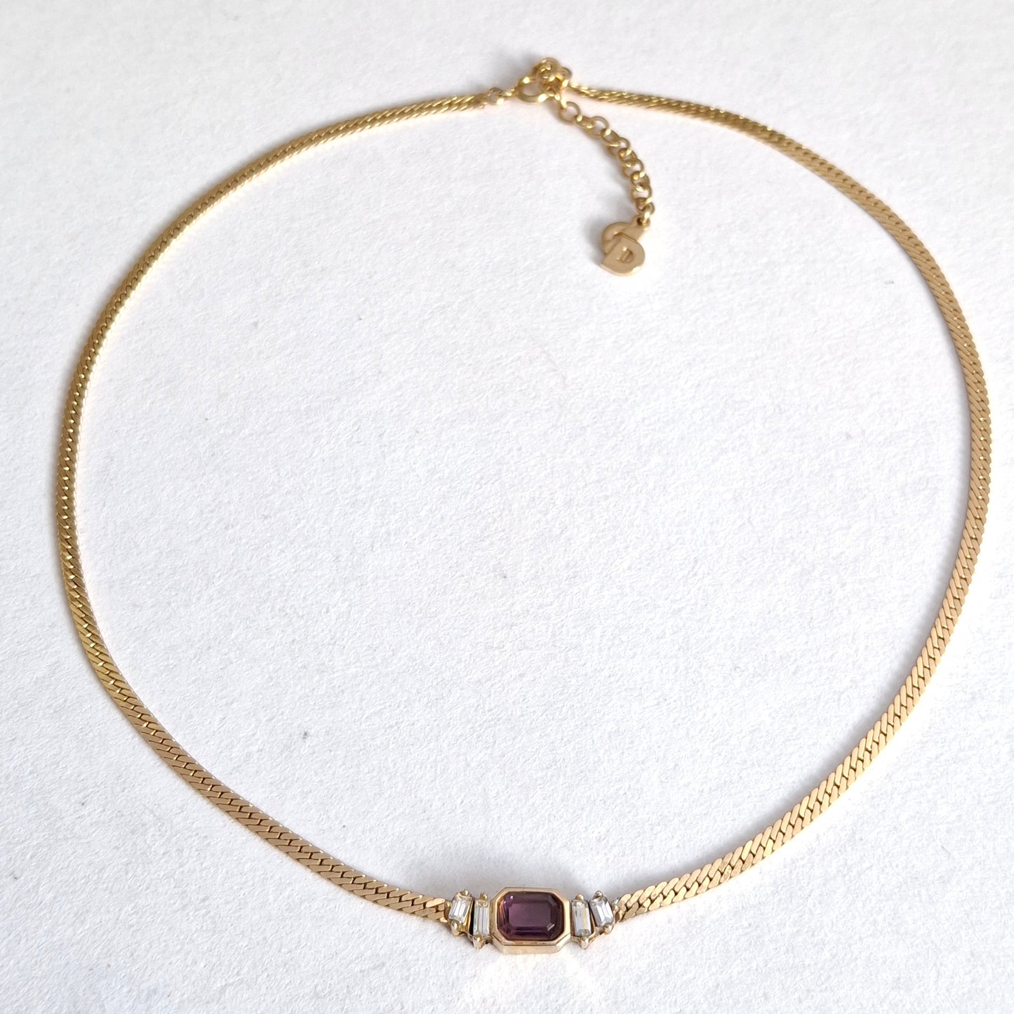 Vintage Christian Dior Adjustable Necklace