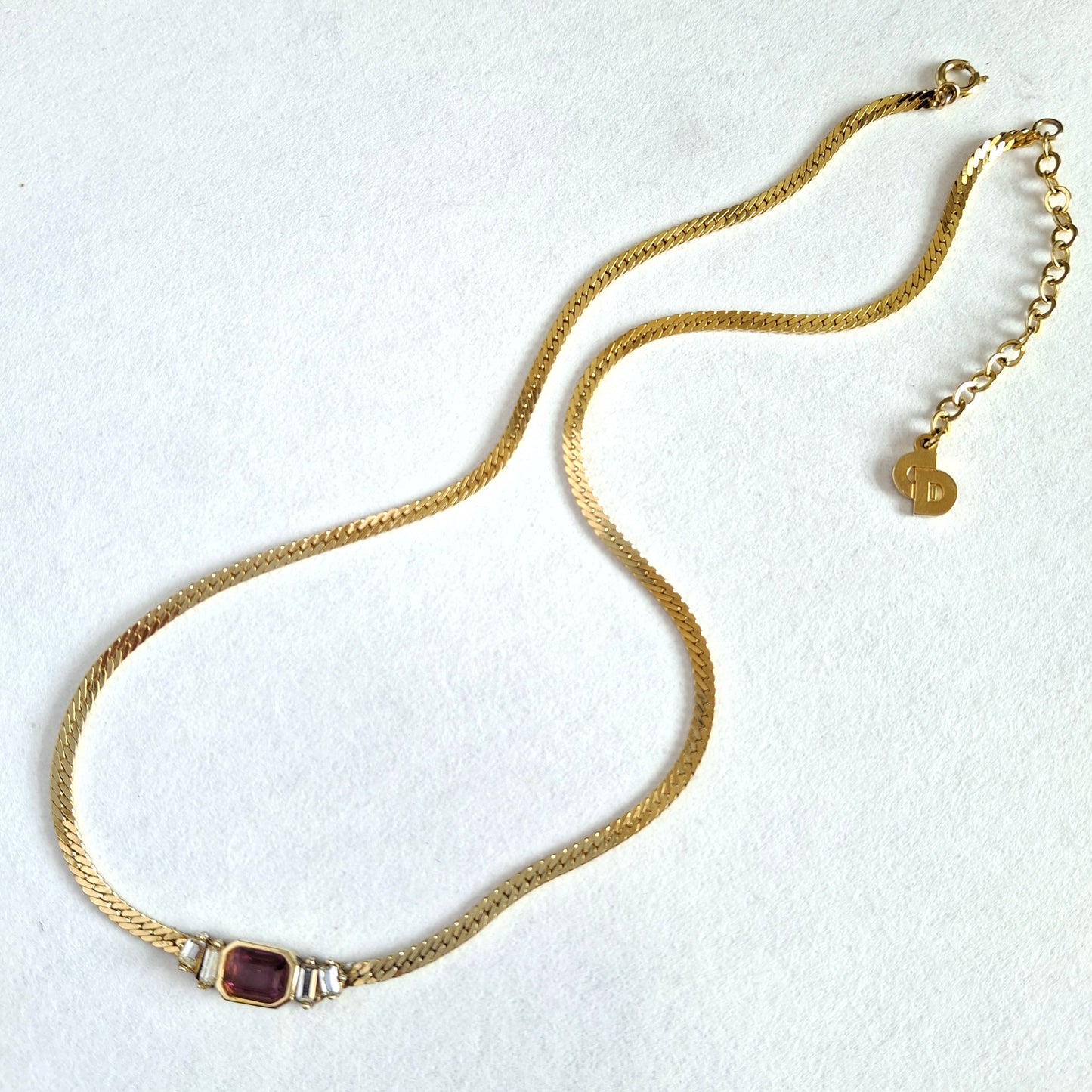 Vintage Christian Dior Adjustable Necklace