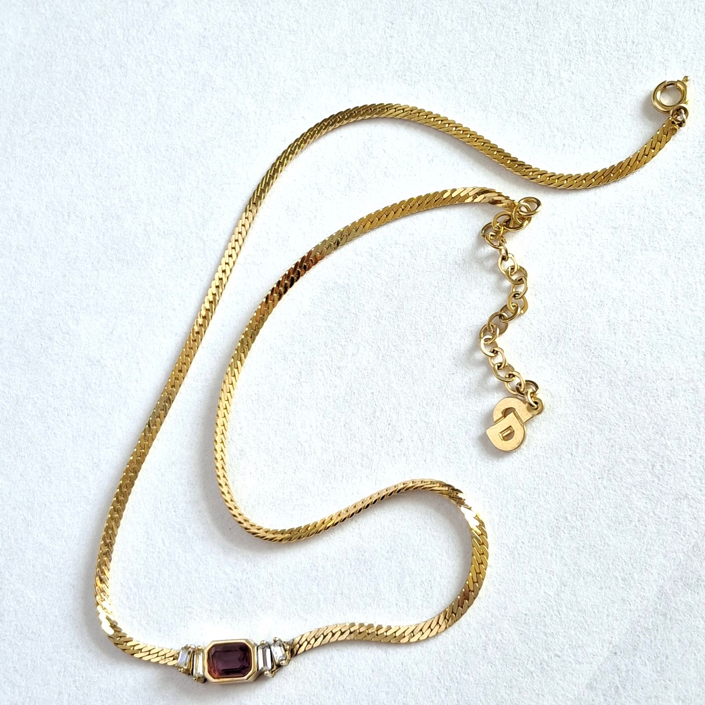 Vintage Christian Dior Adjustable Necklace