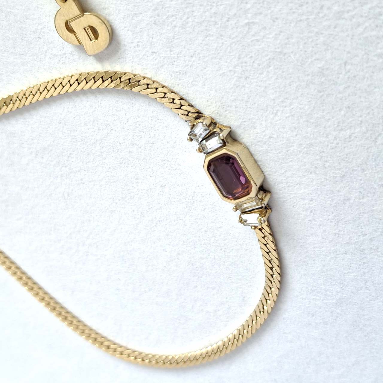 Vintage Christian Dior Adjustable Necklace