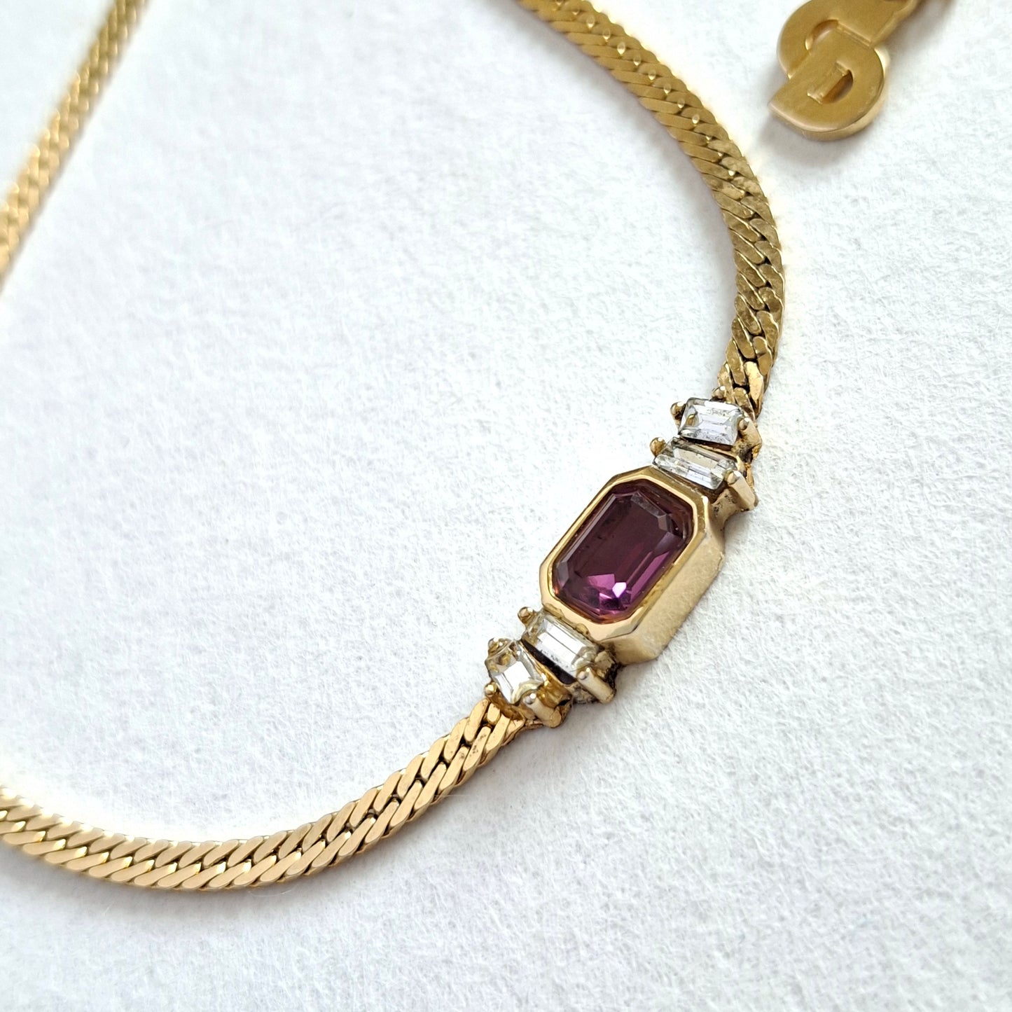 Vintage Christian Dior Adjustable Necklace