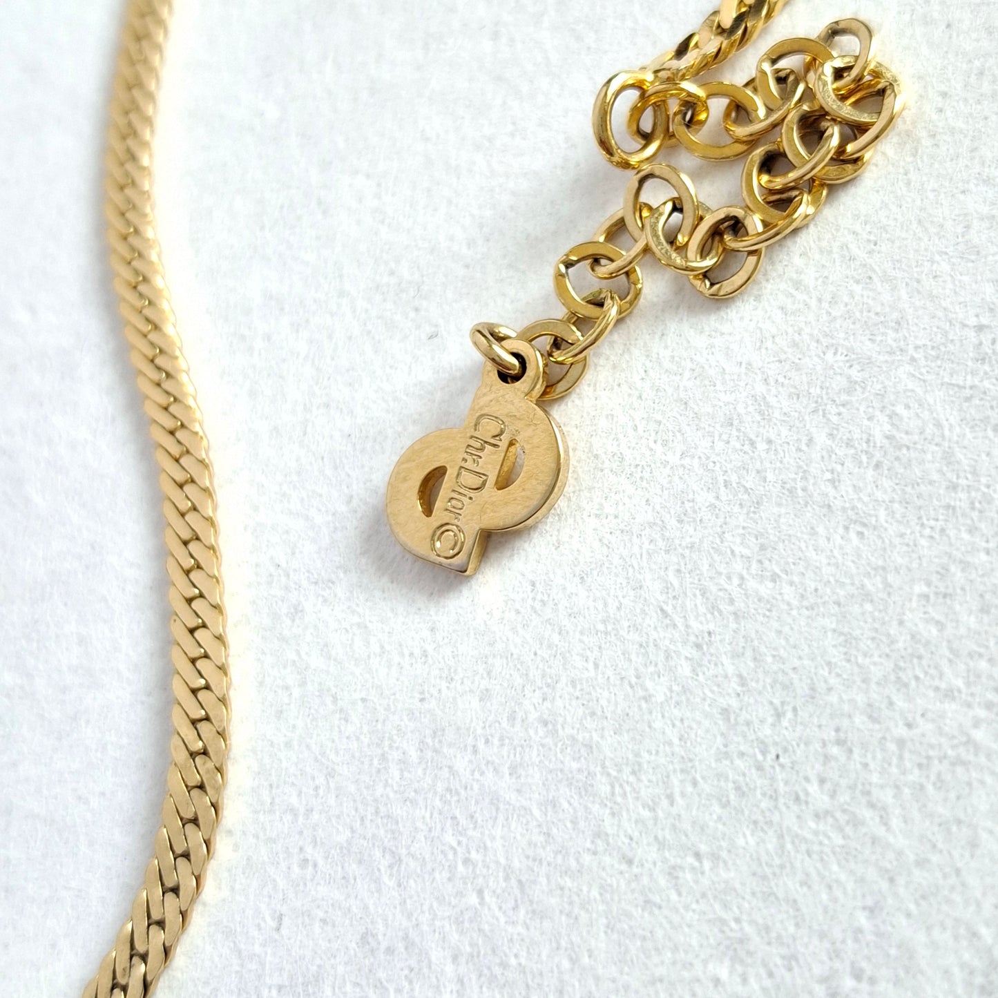 Vintage Christian Dior Adjustable Necklace