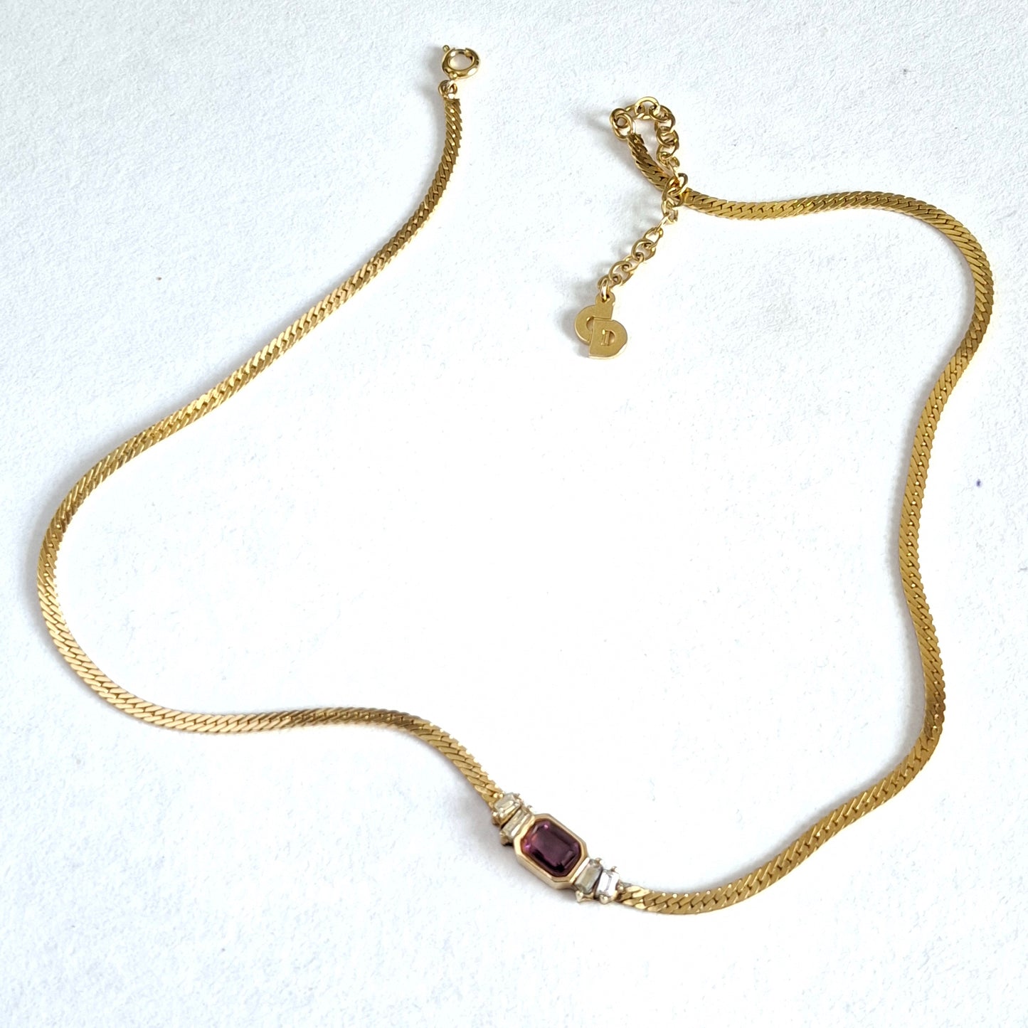 Vintage Christian Dior Adjustable Necklace