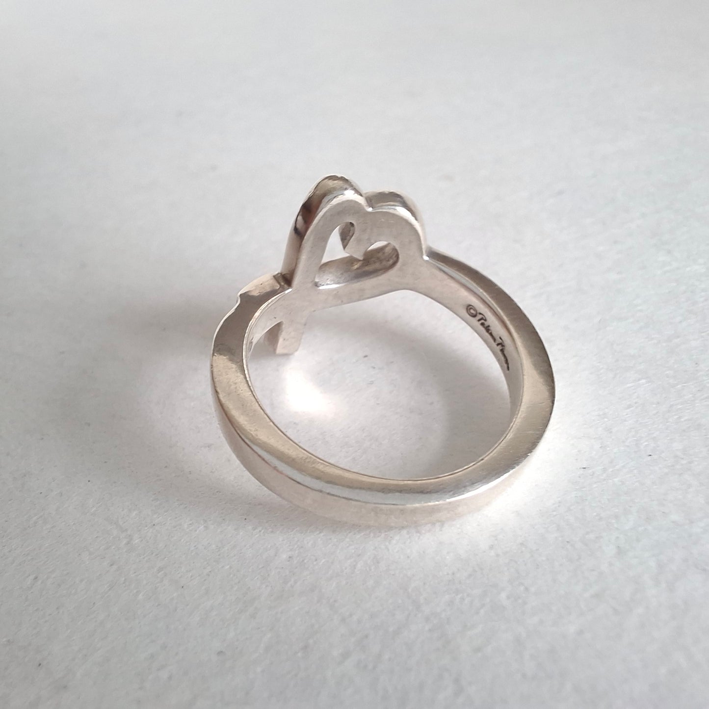 Tiffany & Co Paloma Picasso Design  Loving Heart Ring UK M / US 6.5