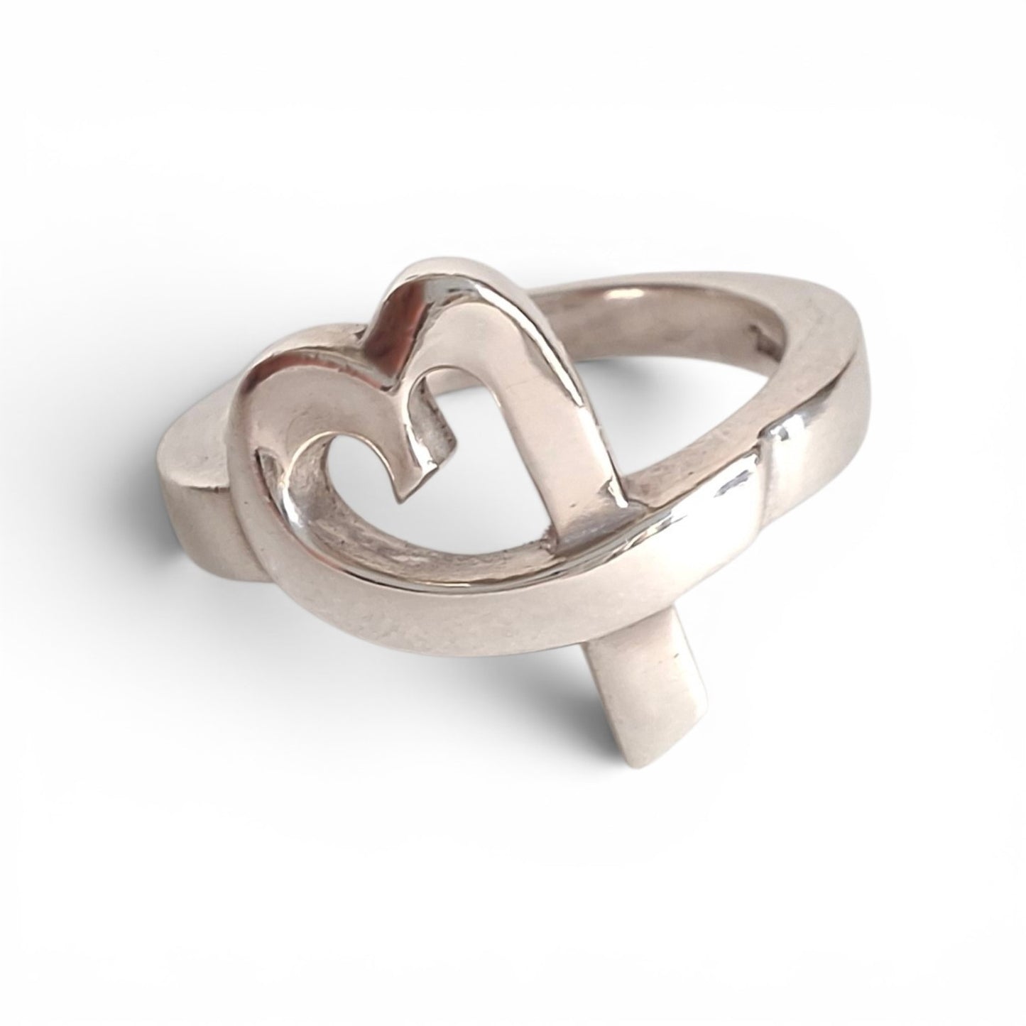 Tiffany & Co Paloma Picasso Design  Loving Heart Ring UK M / US 6.5