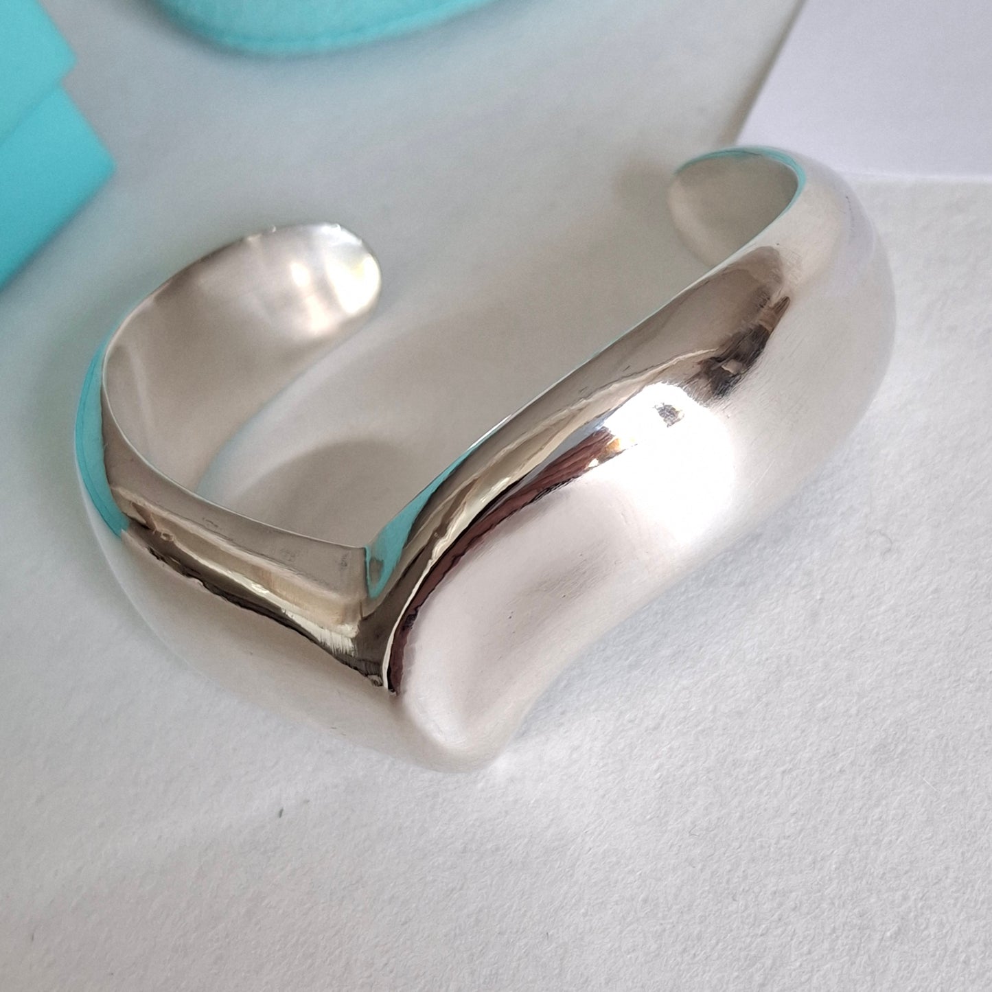 Elsa Peretti Tiffany & Co Wing Cuff Bracelet in Hallmarked 925 Sterling Silver