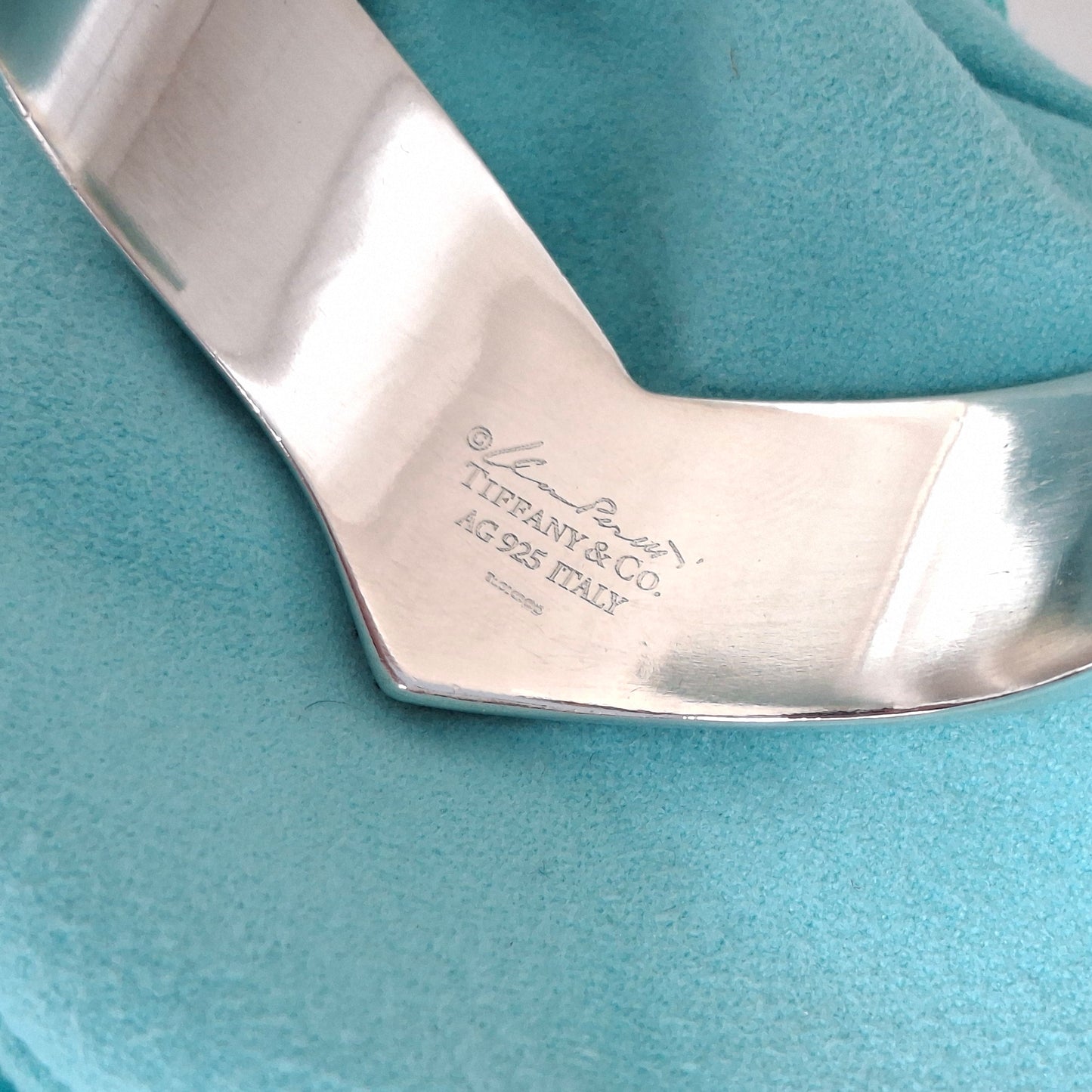 Elsa Peretti Tiffany & Co Wing Cuff Bracelet in Hallmarked 925 Sterling Silver