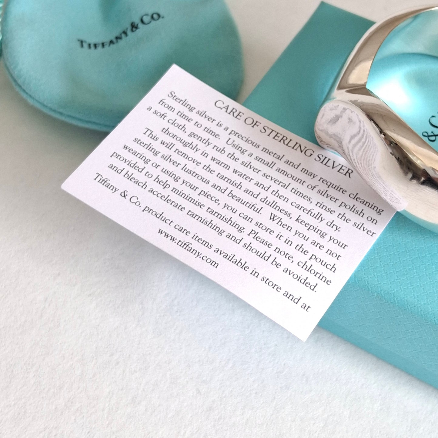 Elsa Peretti Tiffany & Co Wing Cuff Bracelet in Hallmarked 925 Sterling Silver