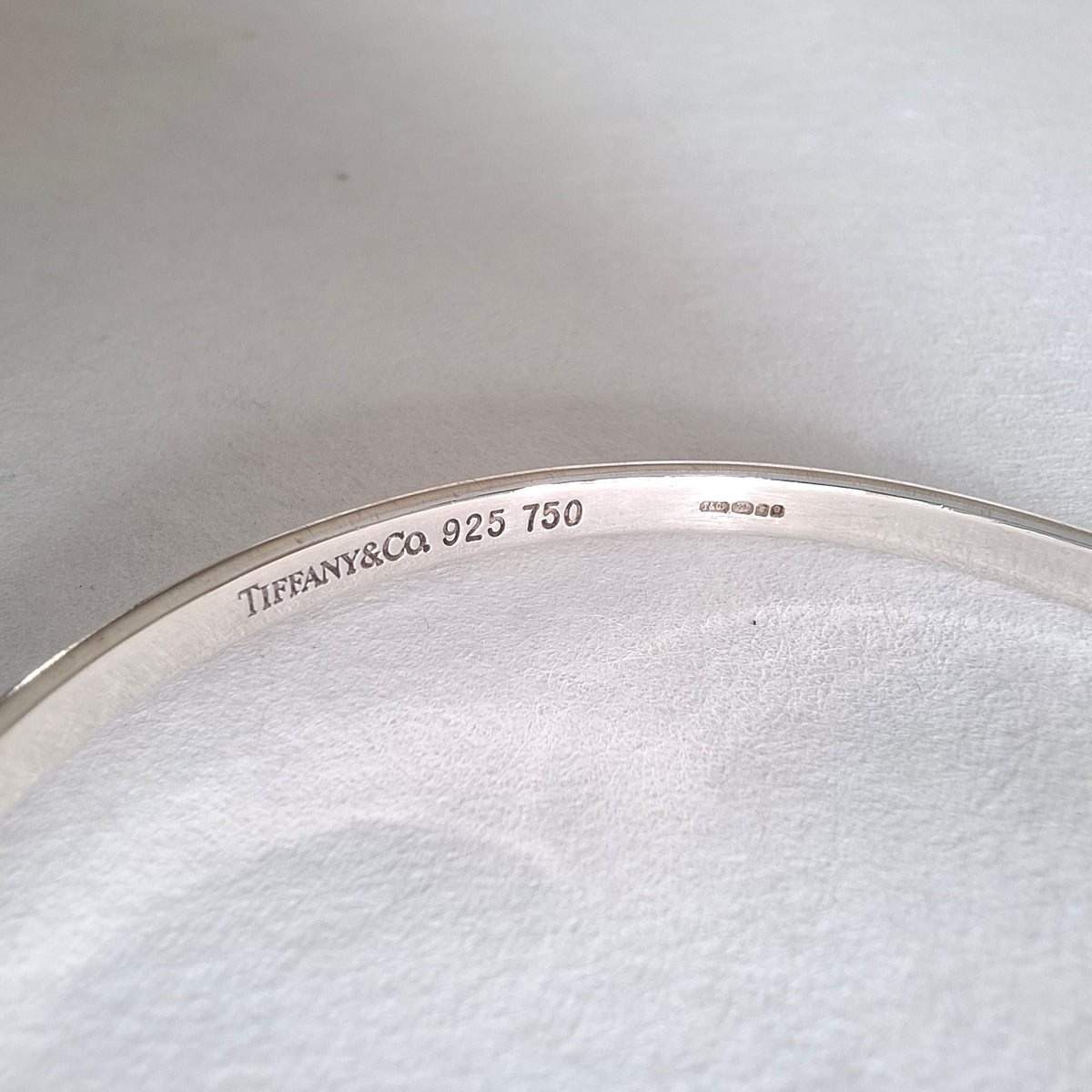 Vintage Tiffany & Co Love Knot Bracelet in Hallmarked Sterling Silver with 18k Gold Detail