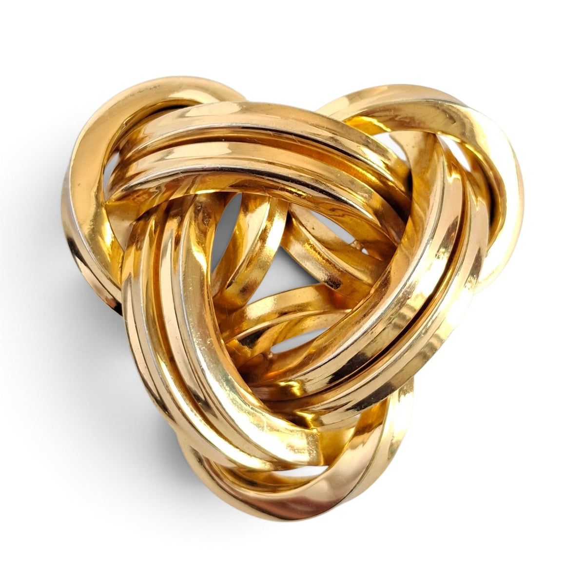 Vintage 1968 Christian Dior Gold Plated Brooch