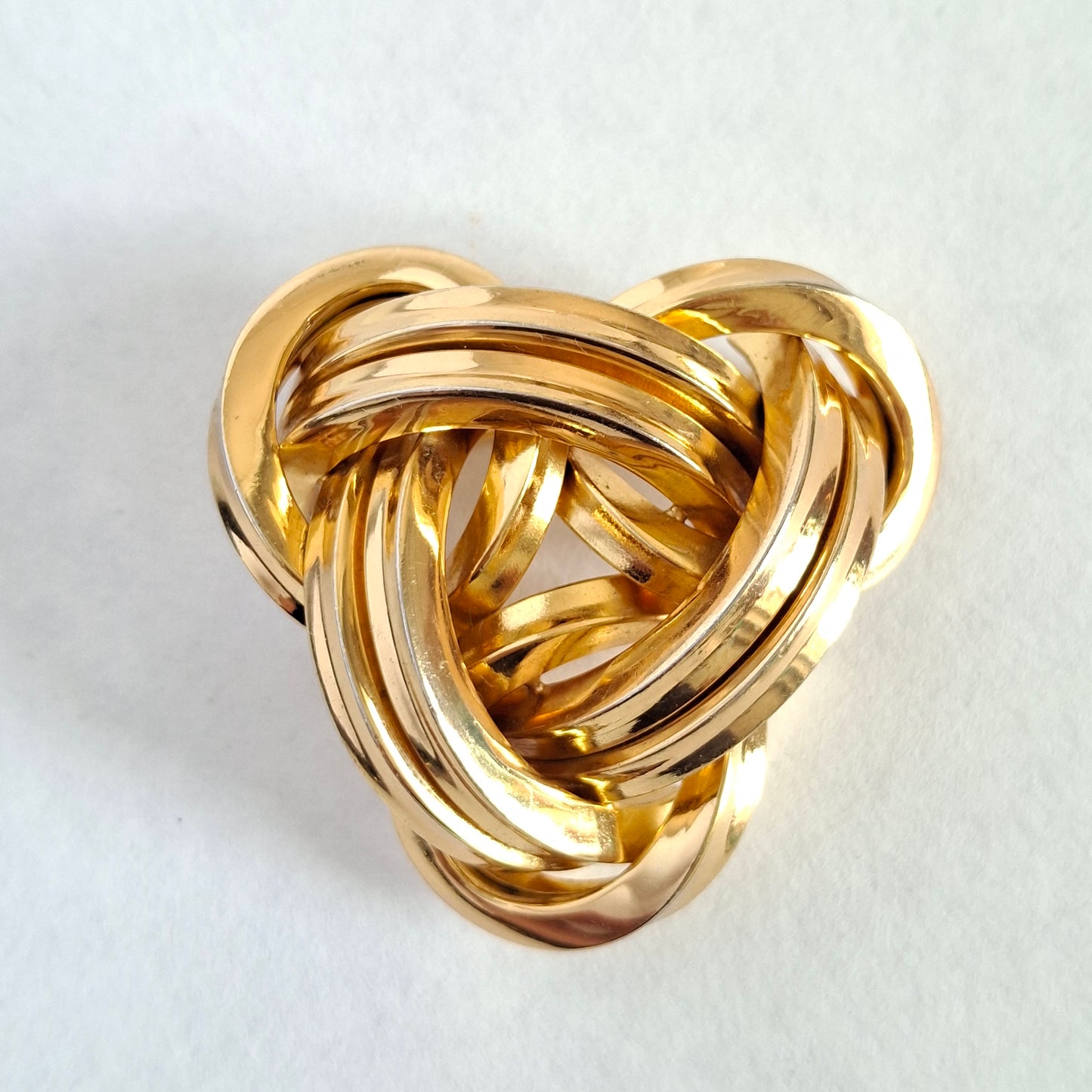 Vintage 1968 Christian Dior Gold Plated Brooch