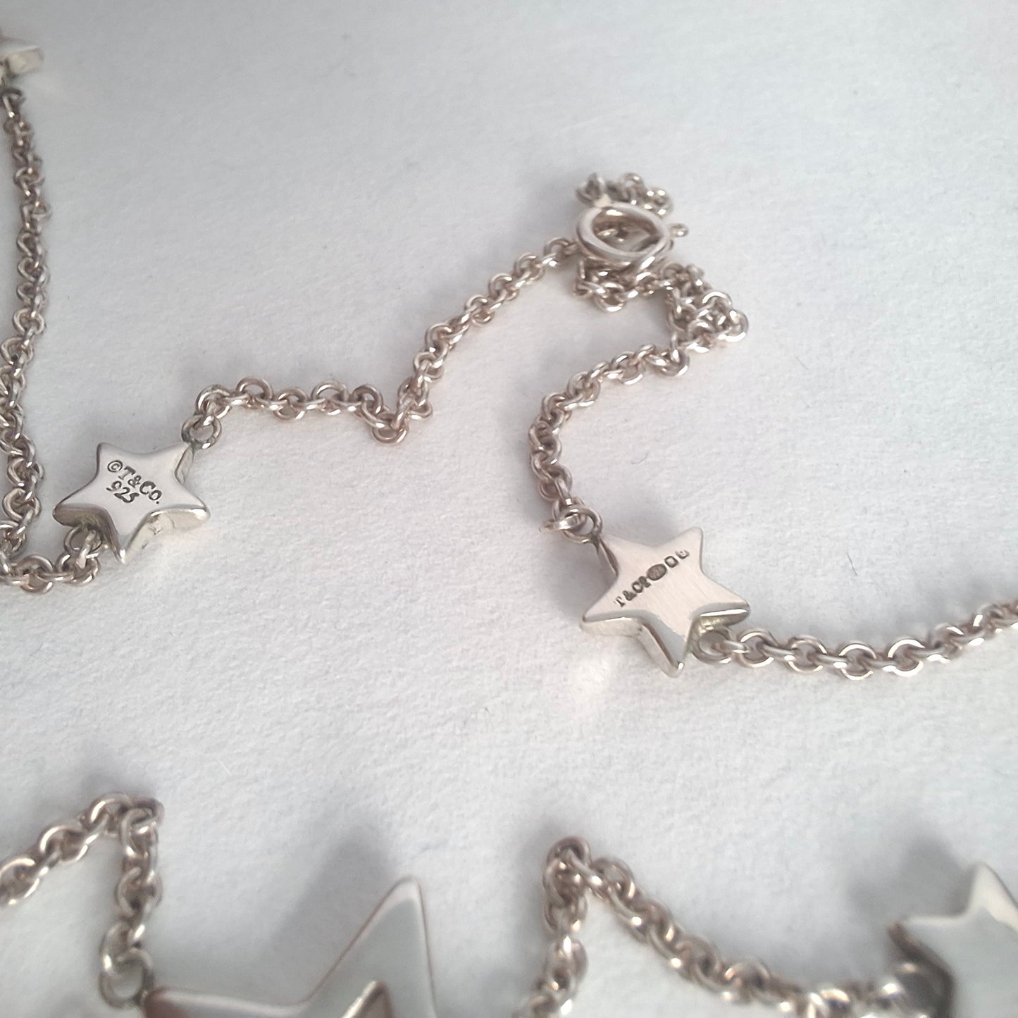 Tiffany & Co Shooting Star Lariat Necklace in Sterling Silver