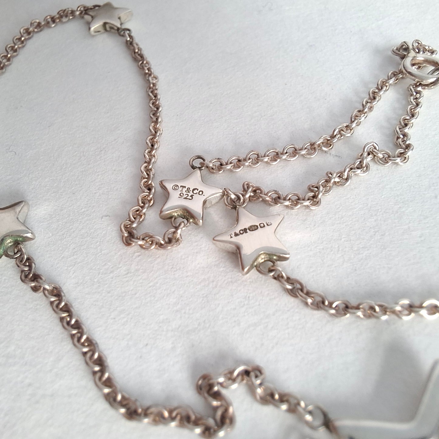 Tiffany & Co Shooting Star Lariat Necklace in Sterling Silver