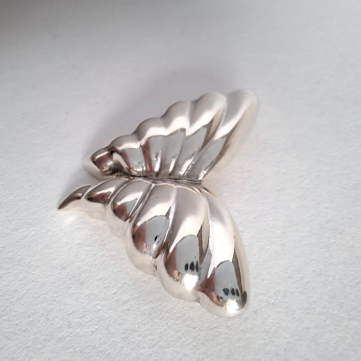 Vintage Tiffany & Co Butterfly Brooch in Hallmarked Sterling Silver