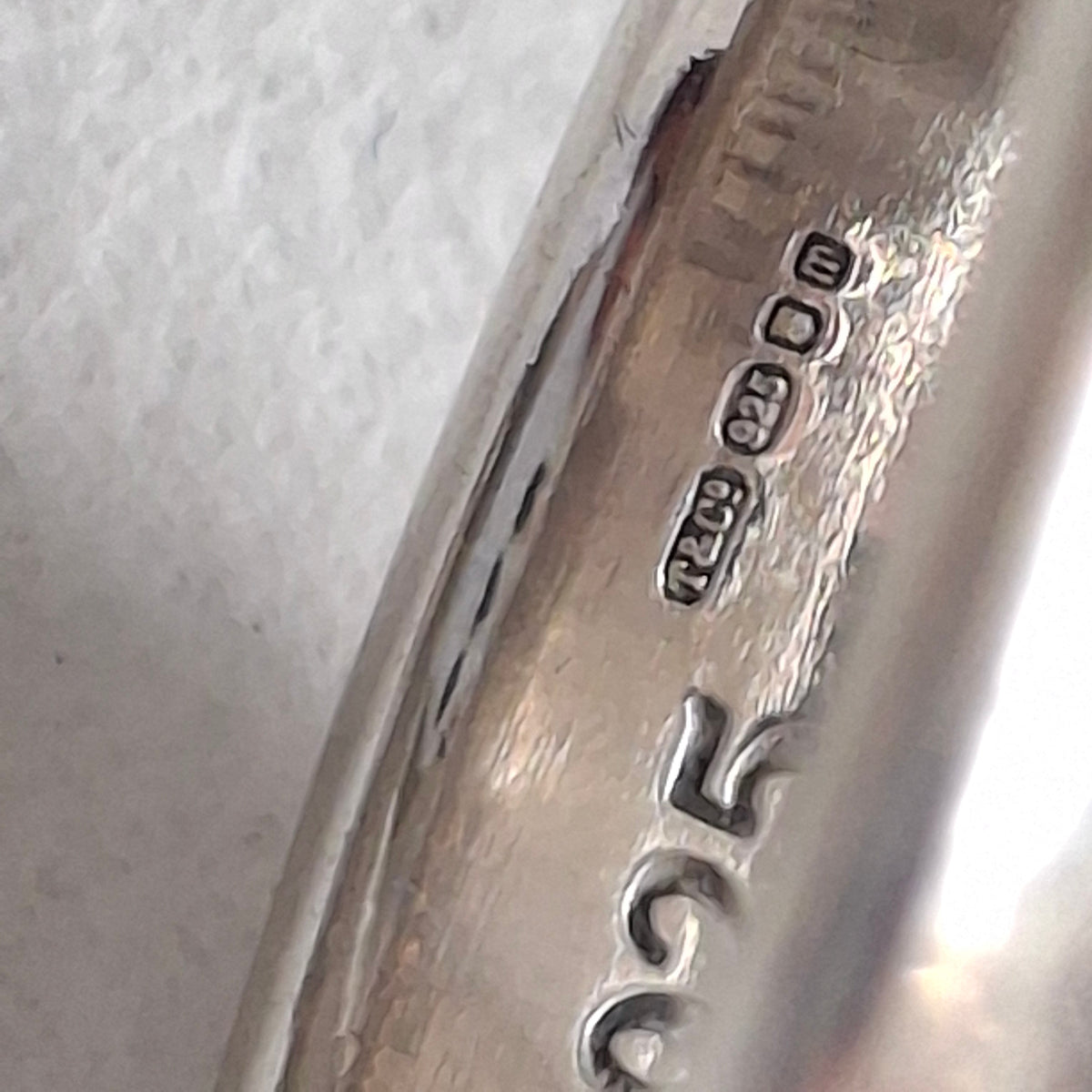 Tiffany & Co 1837 Medium Band Ring in Hallmarked Silver size P 1/2 - US 8.25