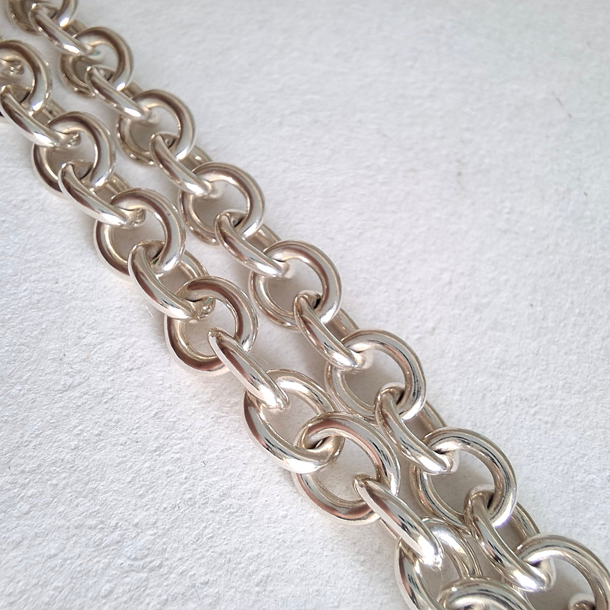 Tiffany & Co 1837 Padlock Necklace in Sterling Silver with Box and Pouch