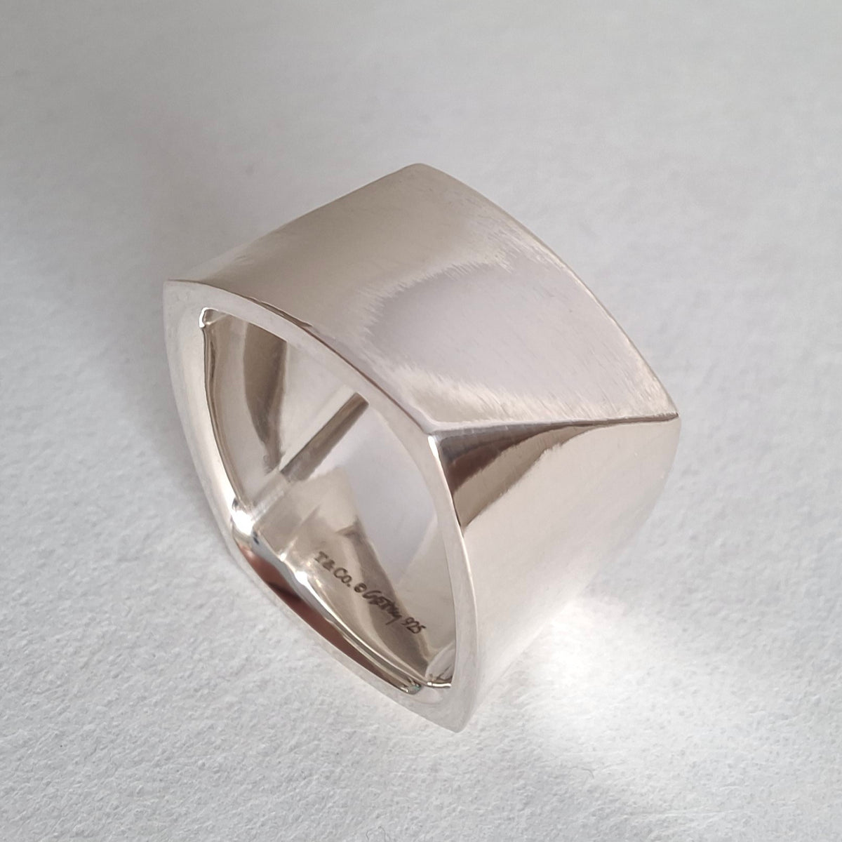 Tiffany & Co Frank Gehry Wide Band Torque Ring in Sterling Silver