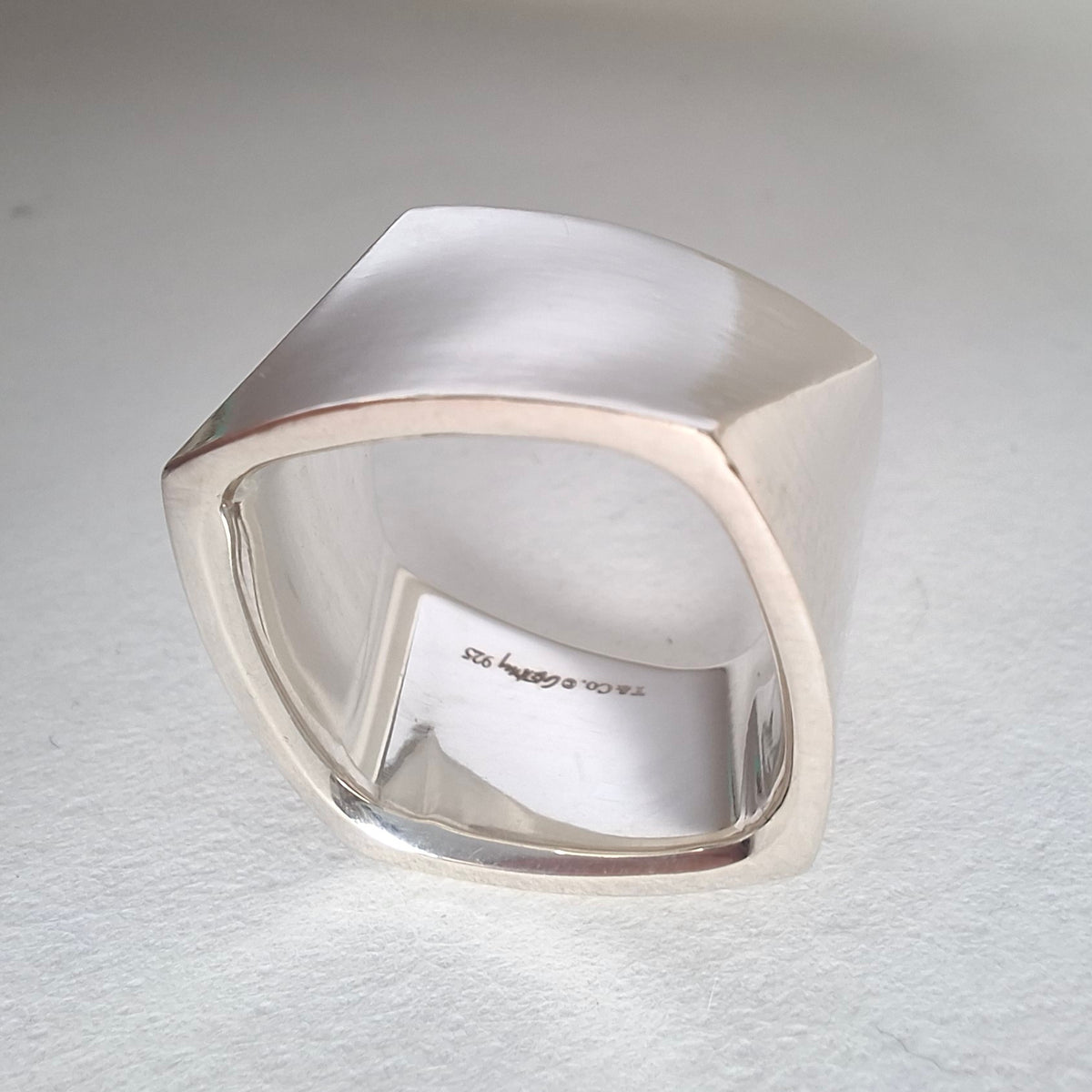 Tiffany & Co Frank Gehry Wide Band Torque Ring in Sterling Silver