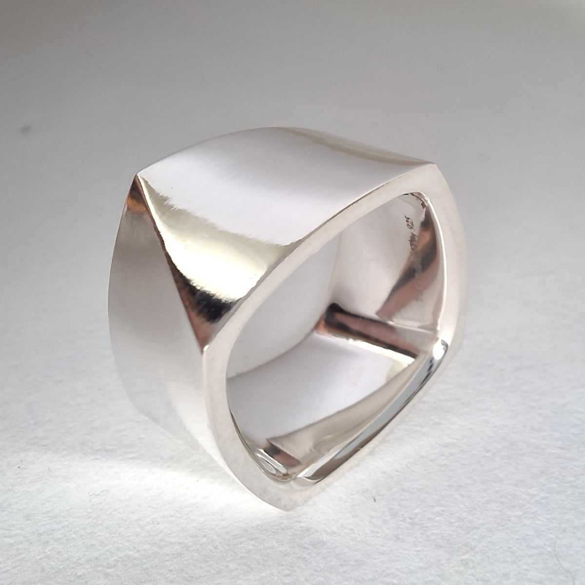 Tiffany & Co Frank Gehry Wide Band Torque Ring in Sterling Silver