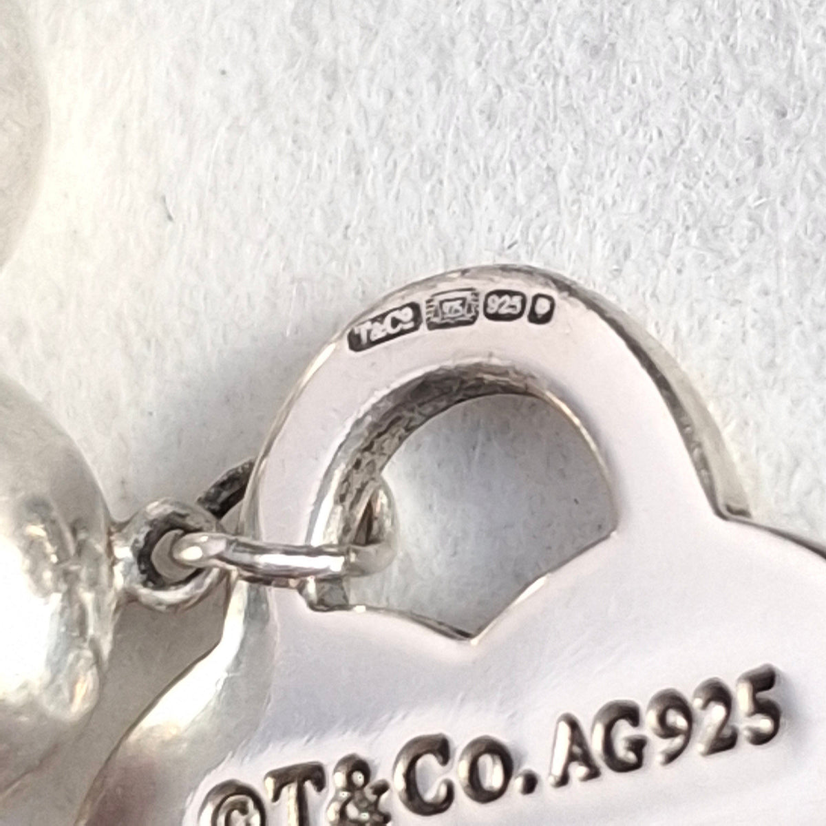 Return to Tiffany & Co 8mm Ball Bracelet in Hallmarked Sterling Silver