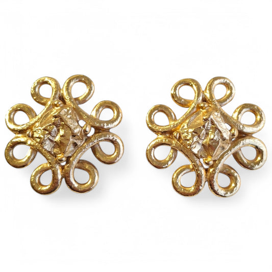 Vintage Earrings By Yves Saint Laurent