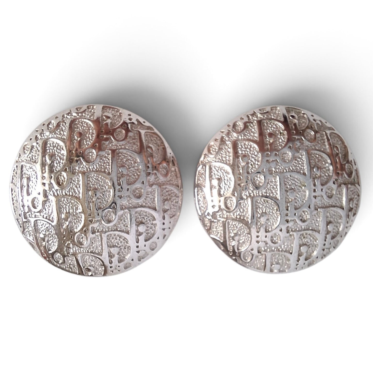 Vintage Christian Dior Silver Trotter Earings
